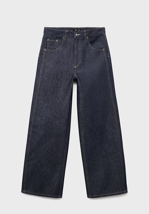MANGO - Jeans susan - open blue