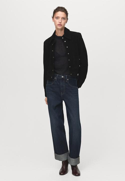 MANGO - Jeans celia - open blue