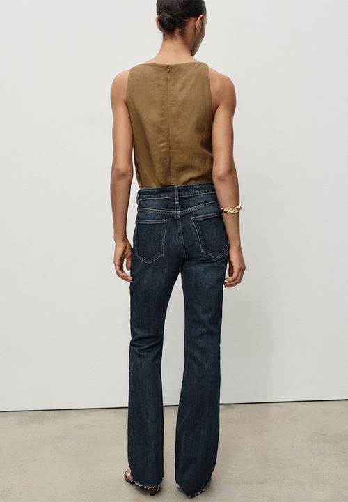 MANGO - Jeans fiona - denim blue