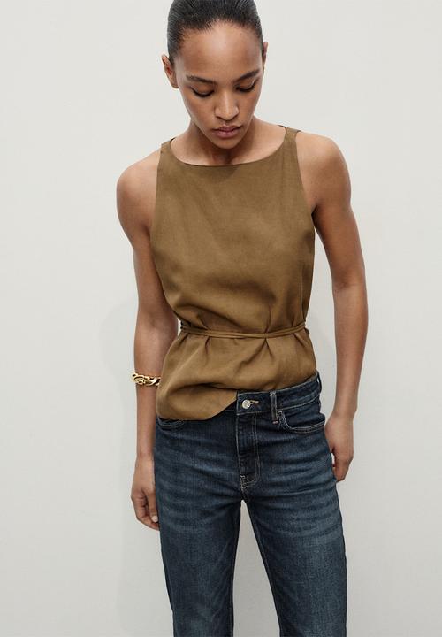 MANGO - Jeans fiona - denim blue