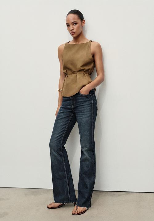 MANGO - Jeans fiona - denim blue
