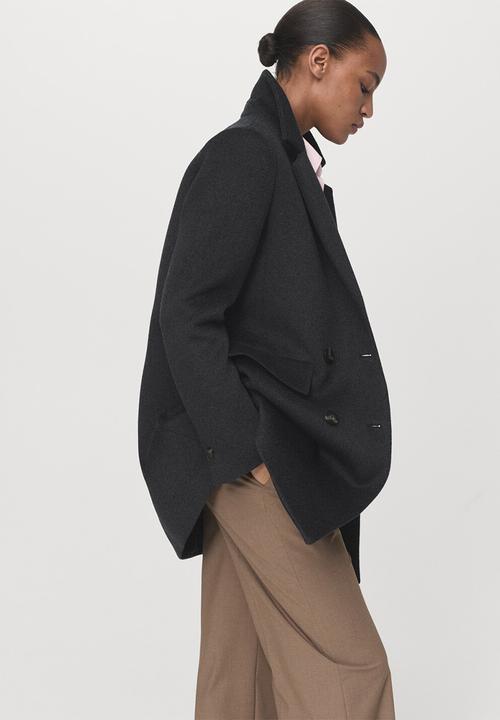 MANGO - Abrigo dali - gray