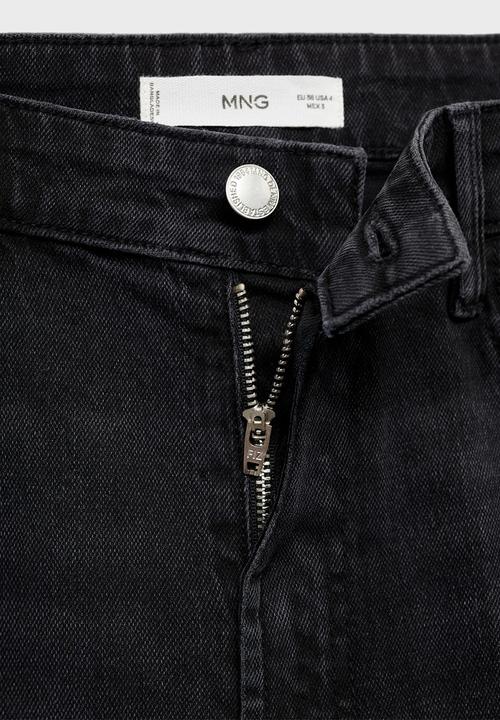 MANGO - Jeans elise - open-grey