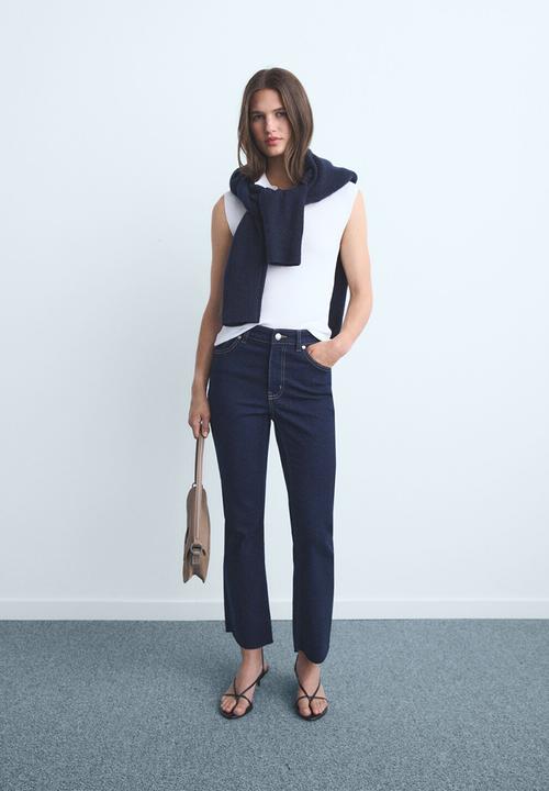 MANGO - Jeans sienna - open blue