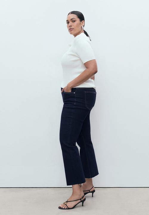 MANGO - Jeans sienna - open blue