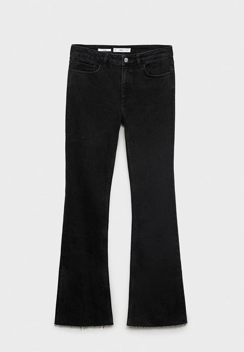 MANGO - Jeans fiona - open grey