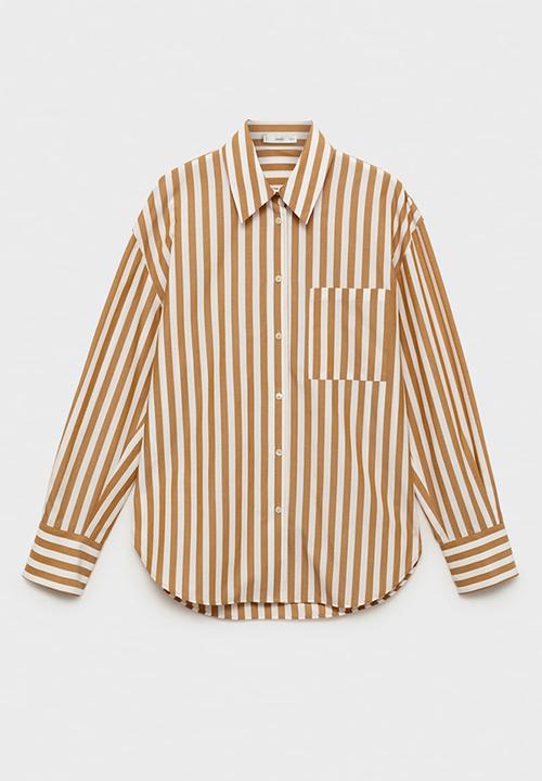 MANGO - Shirt jaguar  -  natural