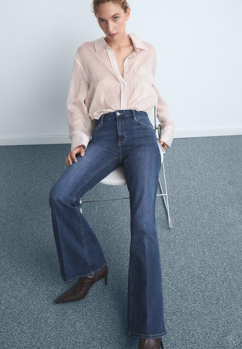 MANGO - Jeans violeta - denim blue