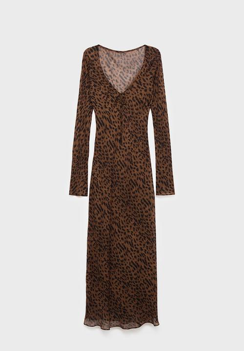 MANGO - Dress valeria -  black