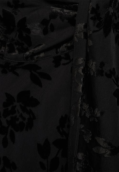MANGO - Dress wine -  black