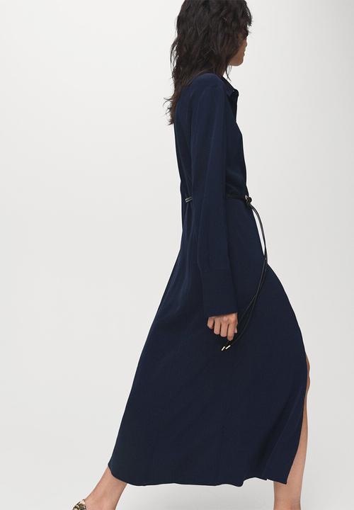 MANGO - Dress cadet - midnight navy