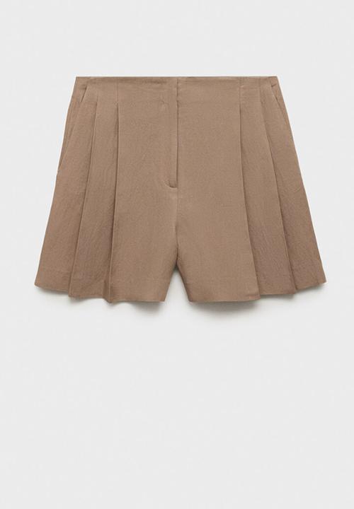 MANGO - Shorts Teresa - Brown