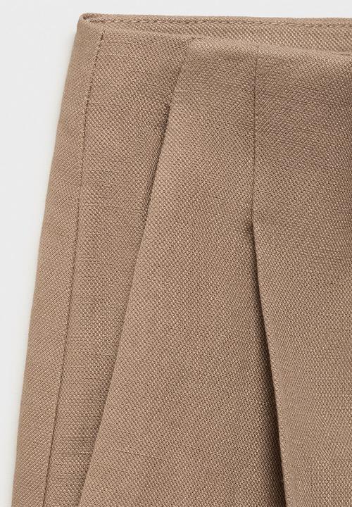MANGO - Shorts Teresa - Brown