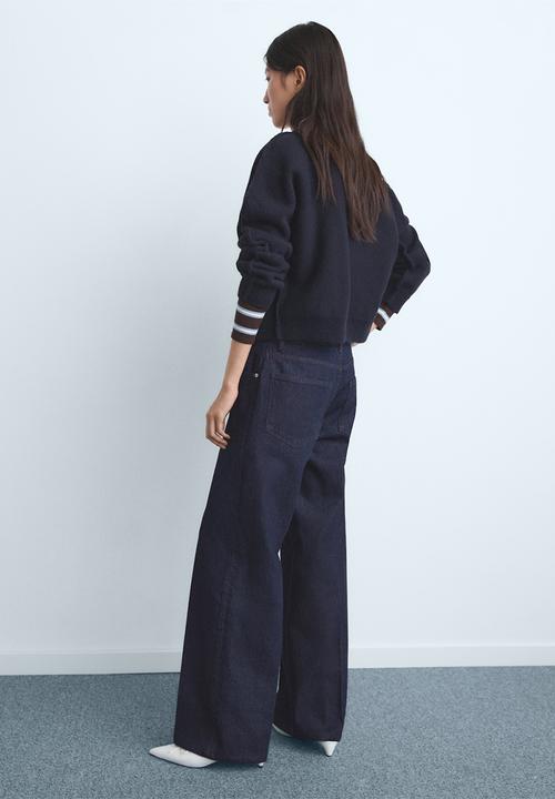 MANGO - Jeans maya - open blue
