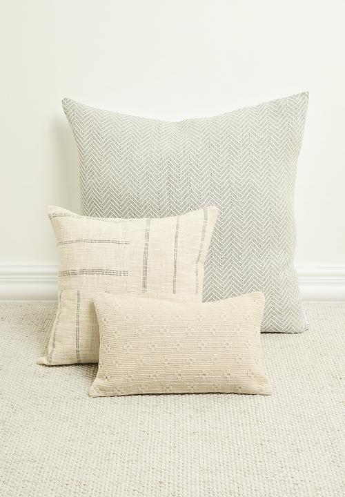 Sixth Floor - Poly floor cushion - grey