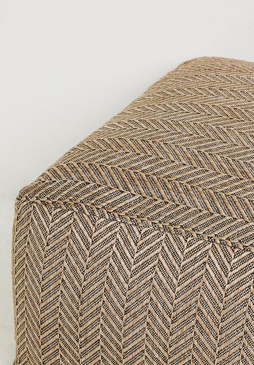 Sixth Floor - Poly pouf - Natural