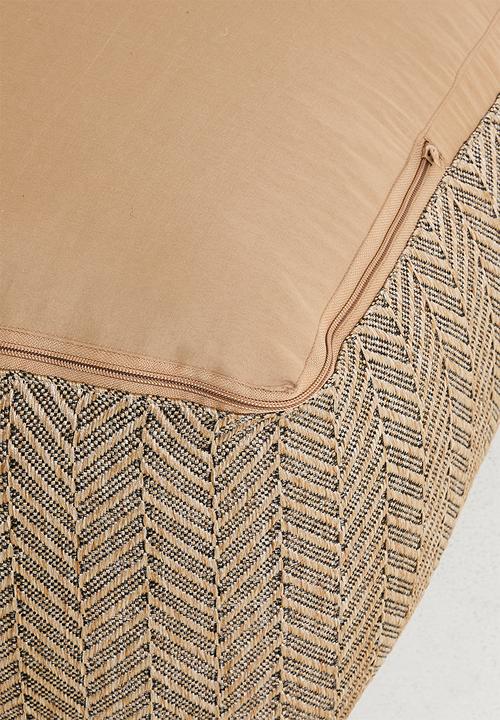 Sixth Floor - Poly pouf - Natural