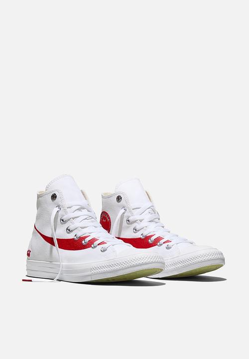 Converse - All star hi chuck taylor coca cola - white