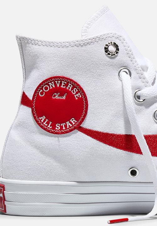 Converse - All star hi chuck taylor coca cola - white