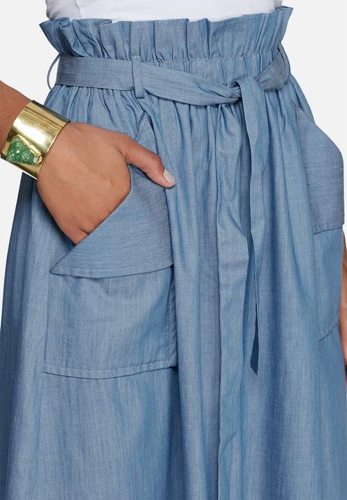 dailyfriday - Paperbag waisted skirt with pockets