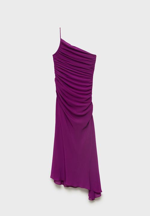 MANGO - Dress amina -  mid-purple