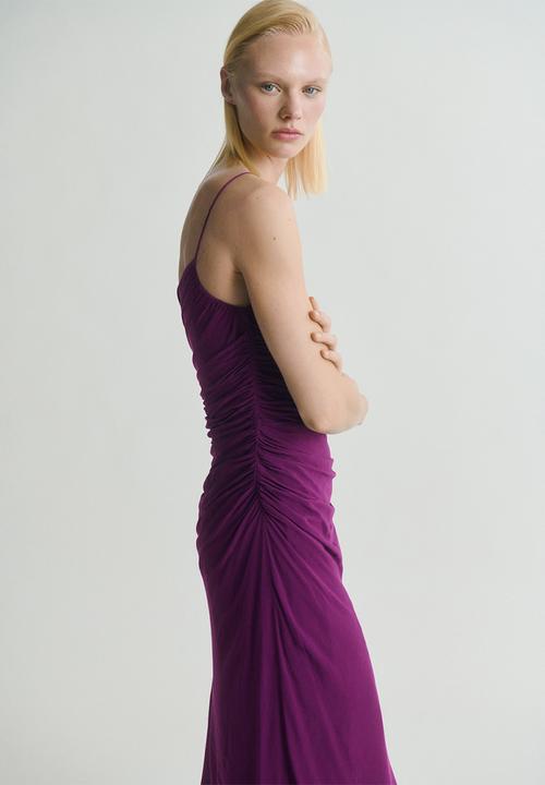MANGO - Dress amina -  mid-purple
