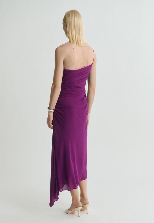 MANGO - Dress amina -  mid-purple