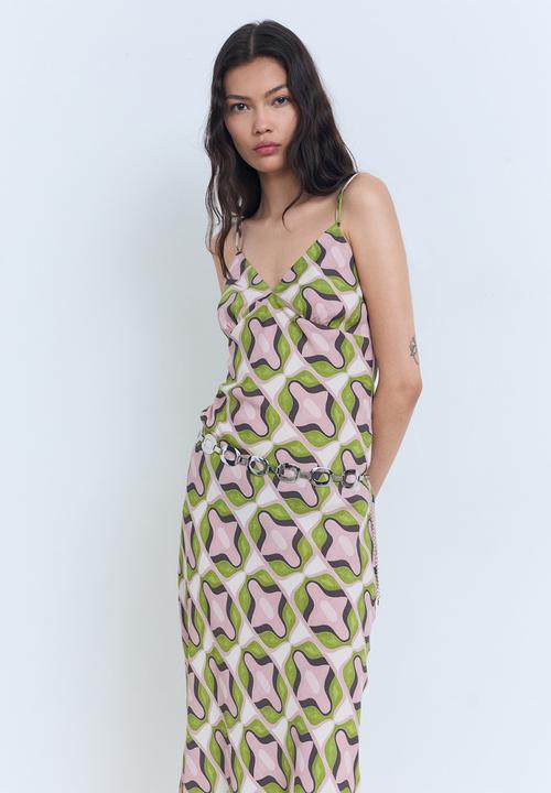 MANGO - Vestido cosmo - light pastel pink