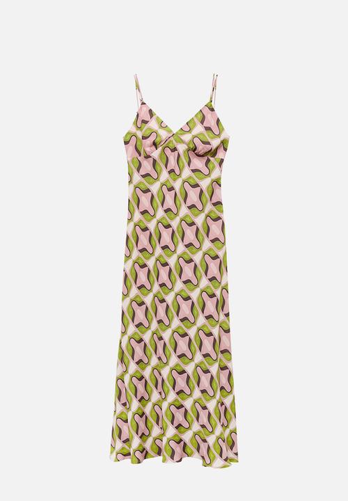 MANGO - Vestido cosmo - light pastel pink