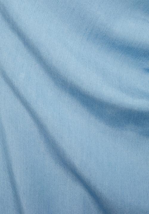 MANGO - Dress mayla - open-blue