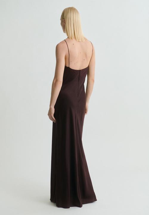 MANGO - Dress victoria -  brown