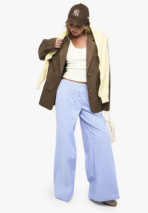 boohoo - Boohoo basics rib scoop neck racer back vest top - lemon