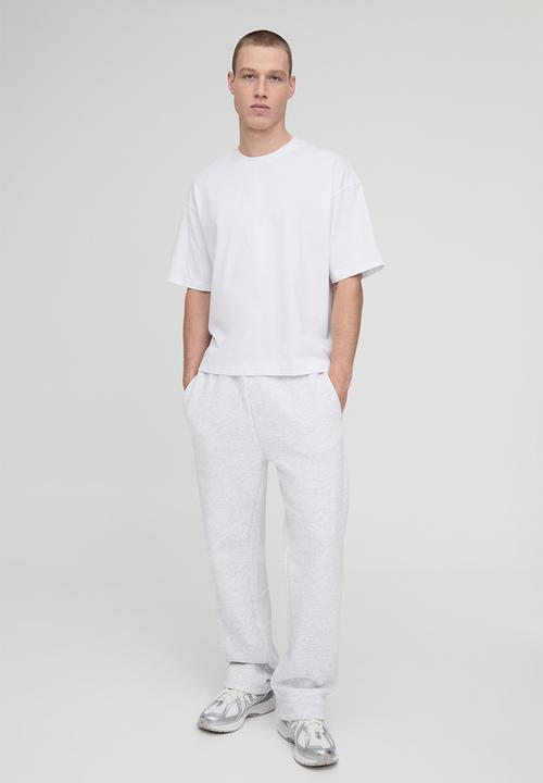 boohooMAN - Basic Oversized Boxy Crew Neck T-shirt - White