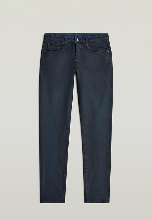 G-STAR - 3301 Slim - Semi coated blue