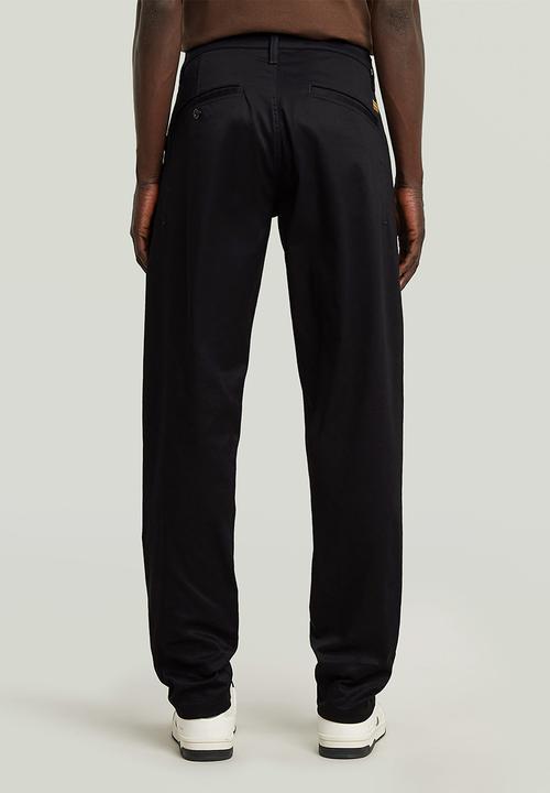 G-STAR - Morry Tapered Chino - dk black