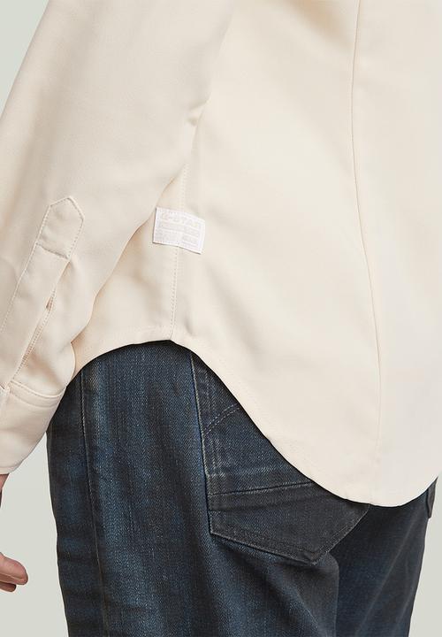 G-STAR - Slim Western l\s Shirt Wmn - White