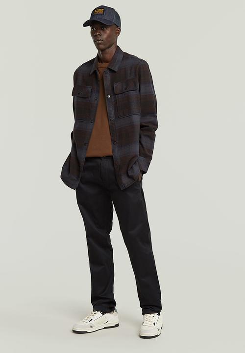 G-STAR - Morry Tapered Chino - dk black