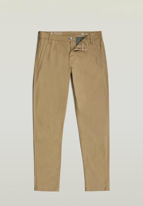 G-STAR - Morry Tapered Chino - safari