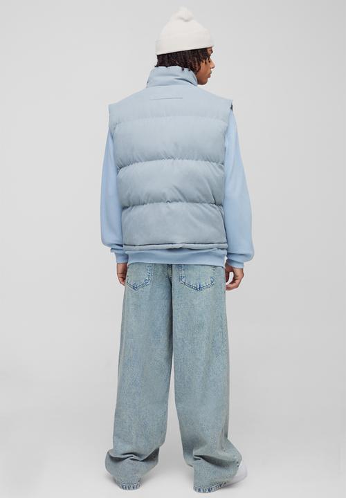 boohooMAN - Baggy Rigid Washed Jeans - Antique Blue
