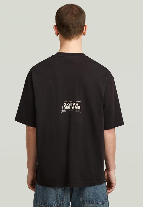 G-STAR - Badge boxy r t - dk black