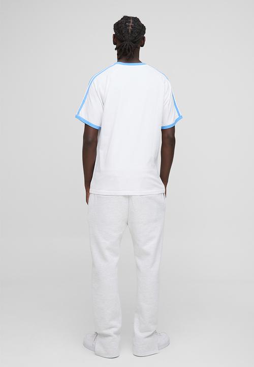 boohooMAN - Regular Fit Man Raglan Sleeve Ringer T-Shirt - White