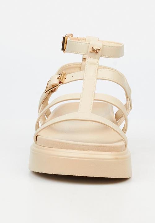 Rock & Co - Absolut 1 chunky gladiator sandal - bone