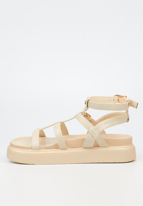 Rock & Co - Absolut 1 chunky gladiator sandal - bone