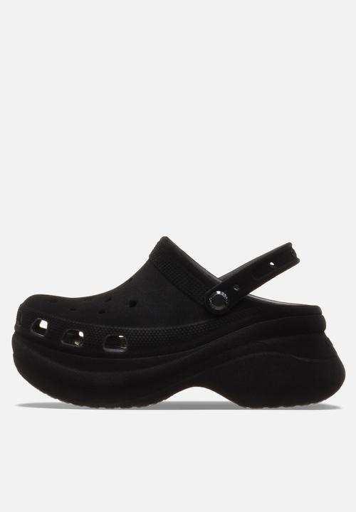 Crocs - Bae velvet clog- black