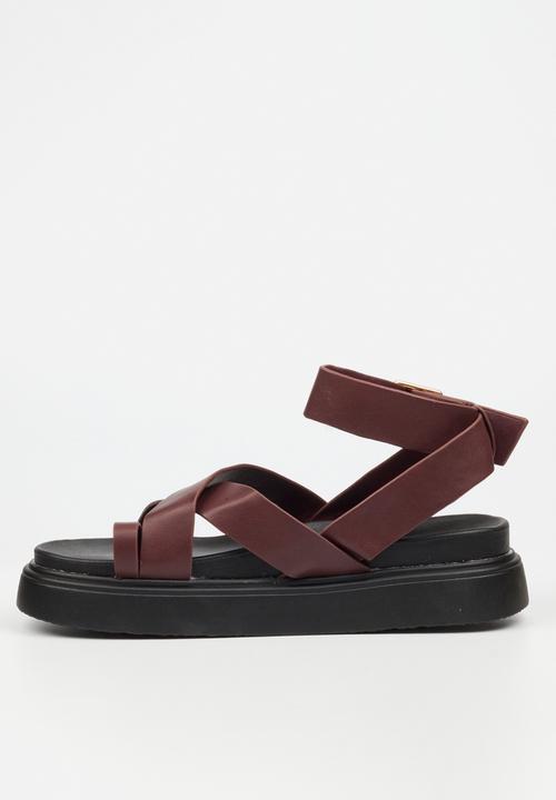 Rock & Co - Absolut 2 toe loop chunky sandal - wine combo