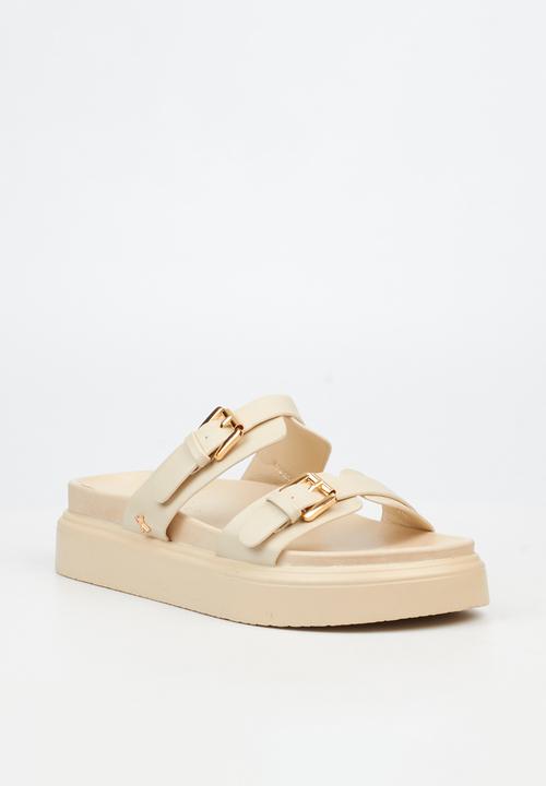 Rock & Co - Absolut 3 double strap chunky sandal - bone