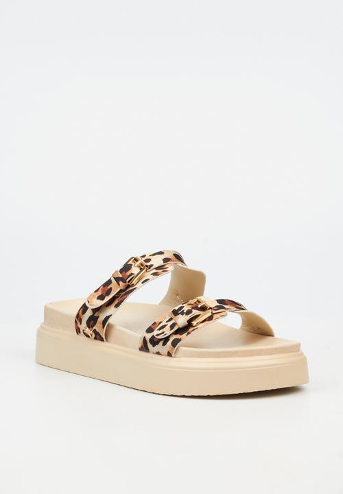 Rock & Co - Absolut 3 double strap sandal - leopard