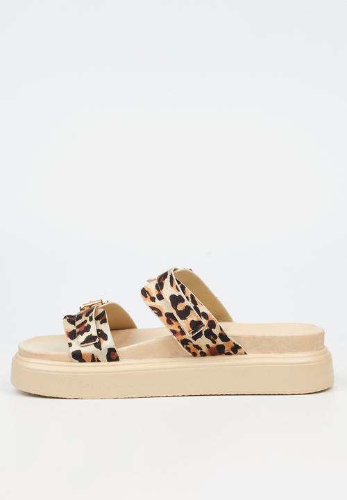 Rock & Co - Absolut 3 double strap sandal - leopard