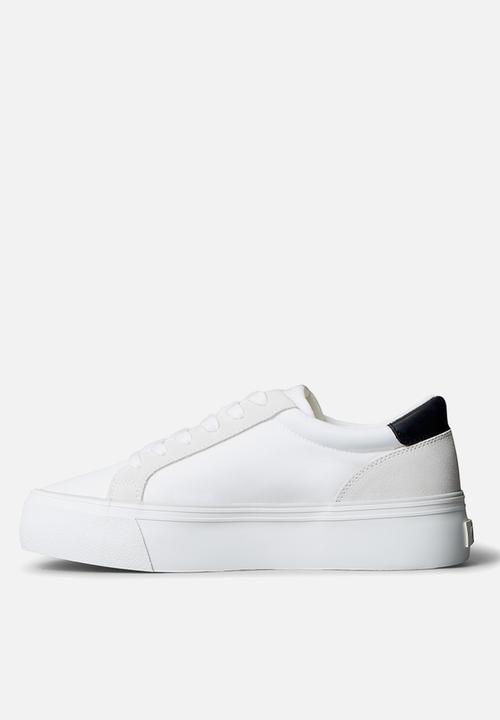 Calvin Klein - Vulcanized Flatform - Bright White/Black