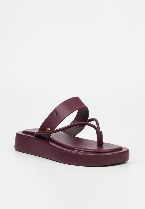 Viabeach - COCONUT 31 Thick Toe Thong Sandal - Plum